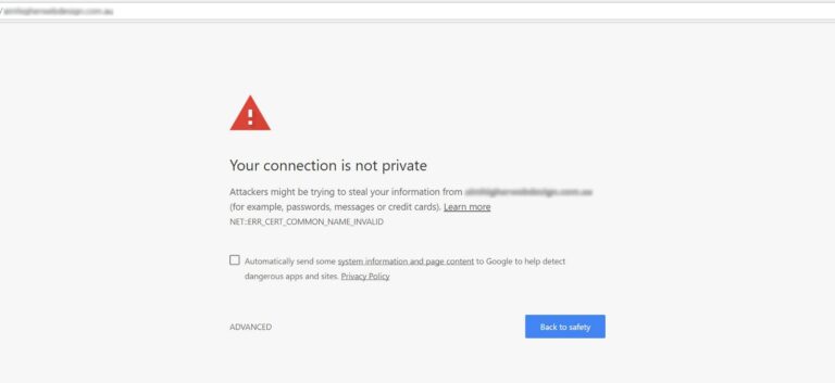 Are websites without an SSL Certificate ‘not secure’ ?
