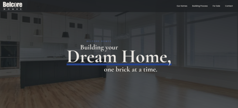 Belcore Homes: Build your dream home, one brick at a time.