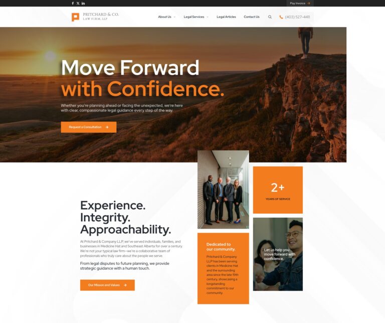 Pritchard & Co. Law Firm LLP:  Move Forward with Confidence.