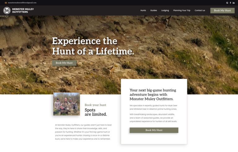 Monster Muley Outfitters:  Experience the Hunt of a Lifetime.
